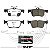 PASTILHA TRASEIRA POWERSTOP EXTREME FORD MAVERICK / BRONCO SPORT 2021+ - Imagem 1