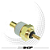 Sensor De Temperatura Da Água Ford Maverick 71-77 - Imagem 1