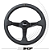 Volante Esportivo Lotse WRC Couro Fita Amarela/Vermelha/Preta - Imagem 5