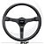 Volante Fiorano Lotse Couro Preto Linha Vermelha/Cinza - Imagem 4