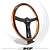 Volante Lotse Fiorano Wood Empunhadura Em Madeira Natural - Imagem 1