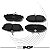 Pastilhas de Freio Traseira Hawk Performance Ford Mustang 2005-2014 - Imagem 1