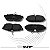 Pastilhas de Freio Traseira Hawk Performance Ford Mustang 2005-2014 - Imagem 1
