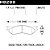 PASTILHA DE FREIO DIANTEIRO HAWK  FORD F-150 1999-2004 - Imagem 2