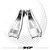 Par de Bandejas Traseira Superior Ford Mustang 1994-1995 - Imagem 1