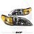Conjunto Farol Com Piscas Mustang 94-95 Cobra Fume - Imagem 1