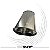Abafador BTS Oval Inox 304 Polido 350mm 2.5" 1e e 1s (Msm Lado) - Imagem 3
