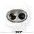 Abafador BTS Oval Inox 430 Escovado 350mm 2,5" 1e e 2s - Imagem 2