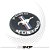 EMBLEMA ADESIVO DE CALOTA FORD MUSTANG 51MM - Imagem 2