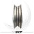 Roda Aro 15  Tala 3.5 5X114 Original Weld Drag Racing (Par) - Imagem 3