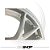 Roda Aro 18 Tala 9,0 5x120mm Original BBS CH-R Alumínio (Par) - Imagem 3