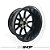 Roda Aro 17 Tala 7 5x120 Binno Preto GM Omega Camaro (Par) - Imagem 3