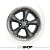 Roda Aro 17 Tala 7 5x100 OffSet 35 Noova NV15 Foose Dodge(Jogo) - Imagem 2