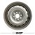 Roda Aro 13 Tala 5 4x100 Fiat Uno Fiorino Premio Palio (Jogo) - Imagem 2