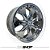 Roda Aro 22 Tala 9,5 5x120 5x114 OffSet12 Cromada (Jogo) - Imagem 1