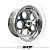 Roda Aro 15 Tala 7 e 10 5x114 Summit Racing Drag-Thrust (Jogo) - Imagem 1