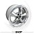 Roda Aro 17 Tala 8 OffSet 0 5x112 Kromma 1470 Auminio Prata - Imagem 1
