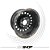 Roda Aro 16 Tala 7 5x135 de Ferro Original Ford F-150 97-98 - Imagem 8