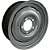 Roda Aro 16 Tala 5 5x139 De Ferro Prata Landau F1000 F150 - Imagem 1