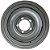 Roda Aro 16 Tala 5 5x139 De Ferro Prata Landau F1000 F150 - Imagem 2