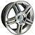 Roda Aro 17 Tala 6,5 4x100 4x108 Multifuro Scorro Prata - Imagem 1