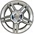 Roda Aro 17 Tala 6,5 4x100 4x108 Multifuro Scorro Prata - Imagem 2