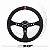 Volante Lotse Dak-Pv Camurça Preto Tarja Vermelha 350mm 90mm - Imagem 3
