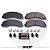 PASTILHA FREIO DIANTEIRO POWERSTOP EVOLUTION FORD F-150 2010-2020 - Imagem 1
