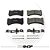 Pastilha Freio Dianteira PowerStop Evo Plus Mustang Shelby 2013-2014 - Imagem 1