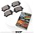 PASTILHA DE FREIO TRASEIRA ESPORTIVA EBC VW JETTA - GOLF - PASSAT/AUDI A3 - TT - Imagem 1