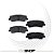 Pastilha De Freio Traseiro Hawk Performance Ford Mustang 18-23 (STREET) - Imagem 2