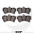PASTILHA DE FREIO DIANTEIRA AUDI Q7/VW TOUAREG/ PORSCHE CAYENNE 2003-2015 - Imagem 1