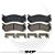 PASTILHA DE FREIO DIANTEIRA ACDELCO GM SILVERADO / SUBURBAN 1999-2006 - Imagem 1