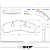 PASTILHA DE FREIO DE CARBONO DIANTEIRO COBALT GM CORVETTE Z06 2006-2013 - Imagem 3