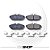 Pastilha De Freio Traseira Ford Mustang 2005-2014 PowerStop - Imagem 1