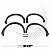 KIT DE MOLDURA DO PARA-LAMA PERFURADO FENDER FLARE FORD MAVERICK 22-26 (ORIGINAL) - Imagem 1