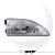 Farol Dianteiro Ford Mustang SN95 1994-1998 V6/GT (LD) - Imagem 1