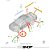 ACABAMENTO LATERAL PARA-LAMA FORD RANGER RAPTOR 2024+ LD - Imagem 2
