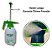 Pulverizador Manual Pressão Forth 2 L Branco Jardim Plantas - Imagem 4