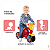 BICICLETA DE EQUILIBRIO TOTOKROSS MOTOCA VERMELHA INFANTIL - Imagem 4