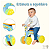 Bicicleta de Equilibrio - 4 Rodas, CARDOSO, Totoleka Azul - Imagem 3