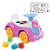 Carrinho Andador Infantil Totokinha Menina com Boneca Elly Rosa - Imagem 3