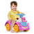 Carrinho Andador Infantil Totokinha Menina com Boneca Elly Rosa - Imagem 1