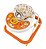 Andador De Bebê Infantil Musical Sonoro Laranja - Styll Baby - Imagem 1