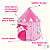 Barraca Infantil Rosa Castelo Das Princesas Dobrável Dm Toys - Imagem 3