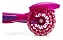 Patinete DM Toys com Cesta Som Luz Belinda Rosa p Crianças - Imagem 3
