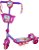 Patinete com Cesta Sonho de Princesa Luz e Som DM Radical - Imagem 1