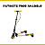 Patinete Radical Frog New Amarelo dm Toys - DMR5819AM - Imagem 1