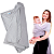 Sling De Bebe Carregador Canguru Sem Amarrar Cinza Kababy - Imagem 1