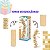 Jogo Torre Equilíbrio Brinquedo Madeira Estilo Jenga Junges - Imagem 1